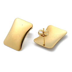 Boucles d'oreilles à tige en acier inoxydable avec placage ionique (IP) 201&nbsp;EJEW-K270-09G