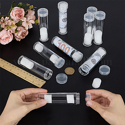 Säulen-Münzsammlungen aus Kunststoff&nbsp;CON-WH0115-05B