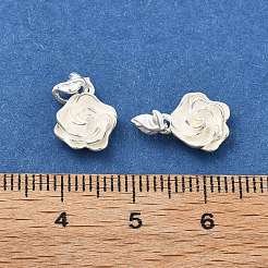 925 Blumenanhänger aus Sterlingsilber.&nbsp;STER-D302-08B-S