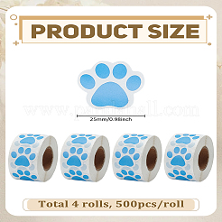 4 Rolle Klebeetiketten&nbsp;DIY-LP0006-22