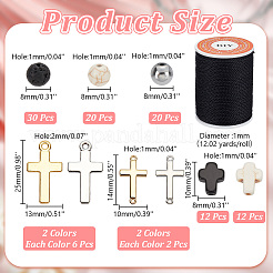 Kit fai da te per realizzare braccialetti a tema religioso&nbsp;DIY-AR0003-54