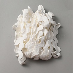 Ruban de garniture à franges ondulées en polyester&nbsp;OCOR-WH0080-45E