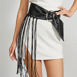 Taillengürtel aus PU-Leder mit Schleife und Quaste im Punk-Stil&nbsp;FIND-WH20019-270