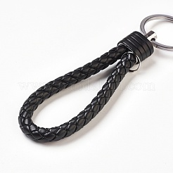 Geflochten PU-Leder Schlüsselanhänger&nbsp;KEYC-J100-03