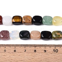 Natürliche und synthetische gemischt Steinperlen Stränge&nbsp;G-T142-74