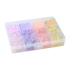 4 color 3 estilos kits de cuentas de joyería diy&nbsp;DIY-FS0006-58