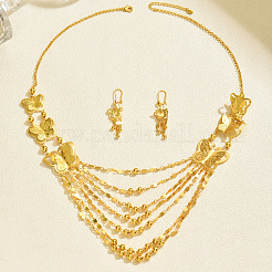 Ohrringe und mehrreihige Halsketten-Sets aus Legierungen für Damen&nbsp;VC8959-1