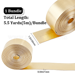 Cordon plat simili cuir 5m&nbsp;LC-GF0001-02G-01