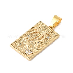Ottone micro spianare pendenti zirconi&nbsp;STAS-V013-06G
