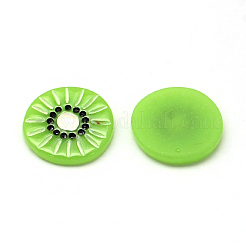 Deko-Cabochons aus Kiwi-Fruchtharz&nbsp;CRES-R183-16