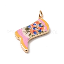 Pendenti in ottone stampato&nbsp;KK-H253-01B-G02