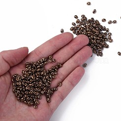 Farben Glanz Tschechische Glas Saatperlen&nbsp;SEED-N004-005-E02