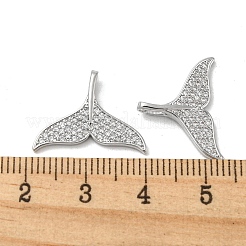 Pendentifs en laiton zircon cubique transparent&nbsp;KK-H460-35P