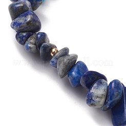 Set di braccialetti elastici con pietre preziose miste naturali e sintetiche da 6 pezzo&nbsp;BJEW-JB10133
