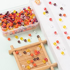 500pcs 5colors galvanisieren Glasperlen&nbsp;EGLA-LS0001-01B