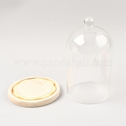 Copertura della cupola in vetro ad arco&nbsp;AJEW-WH0481-606K