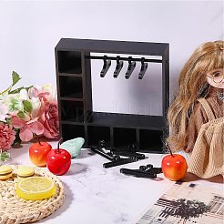 1 set di accessori per bambole in plastica in scatola espositiva&nbsp;ODIS-PH0009-45A