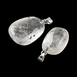 Anhänger aus natürlichem Quarzkristall&nbsp;GG-K002-06Q