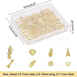 Legierung Cabochons&nbsp;PALLOY-OC0002-31G