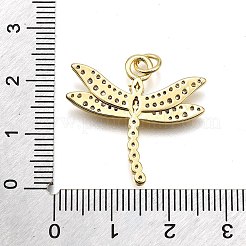 Gestell Messing micro ebnen Zirkonia Anhänger&nbsp;KK-K401-75G