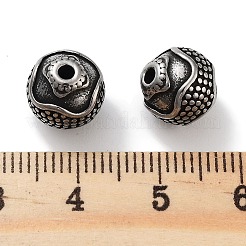 Ionenplattierung (IP) 304 Edelstahlperlen&nbsp;STAS-M057-04AS