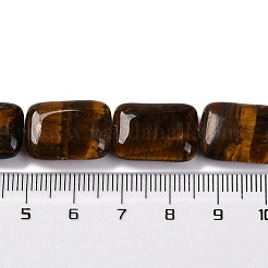 Natürlichen Tigerauge Perlen Stränge&nbsp;G-T047-B22-01