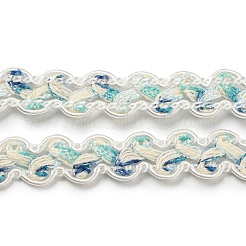 Bordure en dentelle ondulée en polyester&nbsp;OCOR-K007-03D
