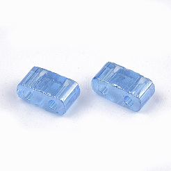 2-hole perline di vetro&nbsp;LS-SEED-S023-36B-02