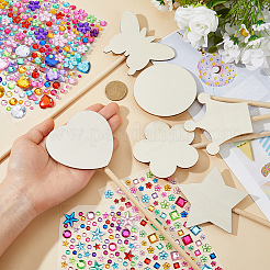 DIY-Mal-Bastelsets für Kinder&nbsp;AJEW-FH0007-55