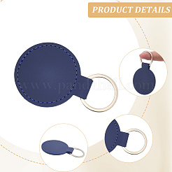 10 porte-clés en cuir PU&nbsp;KEYC-CL0001-34C