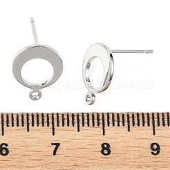 Accessoires de boucles d'oreilles en laiton shegrace&nbsp;XGRQ64370-853P