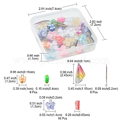 Kit de recherche de fabrication de bijoux pendentif bricolage&nbsp;RESI-FS0001-38