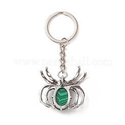 Schlüsselanhänger mit Spinnen-Edelsteinanhänger&nbsp;KEYC-C015-01