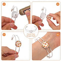 Création de bangle en laiton&nbsp;X-MAK-S001-SZ016S-20