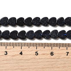 Sintetici blu Goldstone fili di perline&nbsp;G-A272-A01-A01-13A