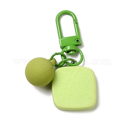 Portachiavi con ciondolo in acrilico con volto sorridente del fumetto&nbsp;LS-KEYC-D017-01D