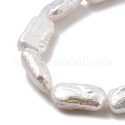 Cuentas de perlas de keshi barroco natural&nbsp;PEAR-P064-01D-04A