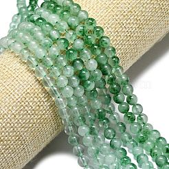 Chapelets de perles en jade de malaisie naturelle&nbsp;G-L645-C01-6mm-14