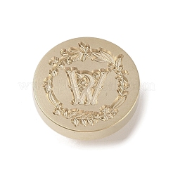 Cabeza de sello de latón con sello de cera en tono dorado&nbsp;LS-DIY-B079-01G-W