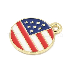 Pandanti in lega smaltati per il giorno dell'indipendenza&nbsp;LS-FIND-M083-05B-G