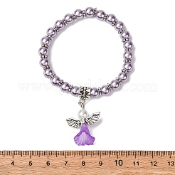 Schönen Hochzeitskleid Engel Armbänder für Kinder&nbsp;BJEW-JB00727-09