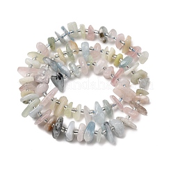Natur morganite Nuggets Perlen Stränge&nbsp;G-Z155-B04-02