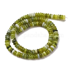 Natur Xiuyan Jade Perlen Stränge&nbsp;G-L624-H05-6x2mm