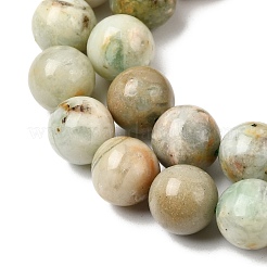 Fili di perline rotonde di quarzo verde naturale&nbsp;G-Z127-A01-10mm