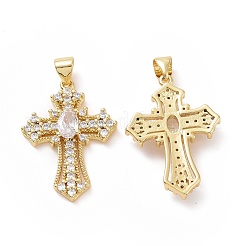 Pendentifs en laiton avec zircone cubique&nbsp;ZIRC-I062-31G