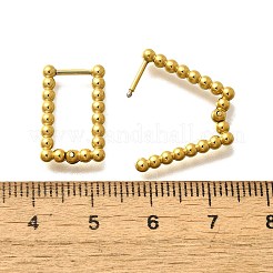 Boucles d'oreilles créoles en acier inoxydable 304 pour femmes&nbsp;EJEW-M068-08A-G
