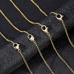 8 Stück 4 Stile umweltfreundliche Messing-Karabinerverschlüsse&nbsp;KK-FH0004-33