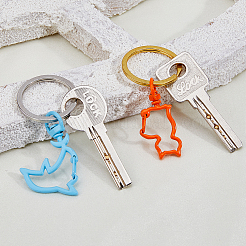 32 Stück 4 Stile Zinklegierung Emaille Drehverschlüsse&nbsp;FIND-HS0002-01