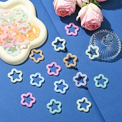 60 Stück 6 Farben Imitation Jelly Acryl Anhänger&nbsp;FIND-YW0005-34