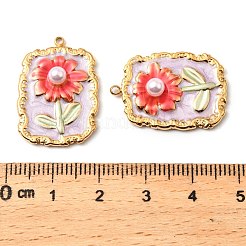 304 Edelstahl-Emaille-Anhänger&nbsp;STAS-Z145-11G-04